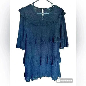 Madewell eyelet lace dress